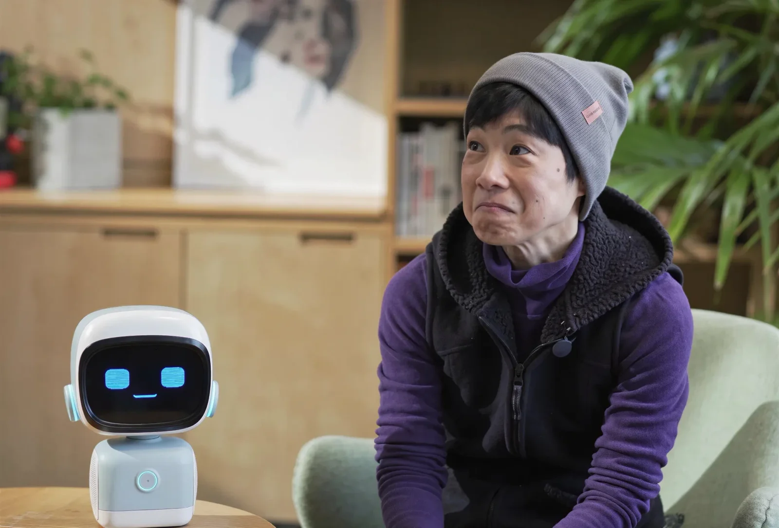 Norby AI kiosk in action — photo 17