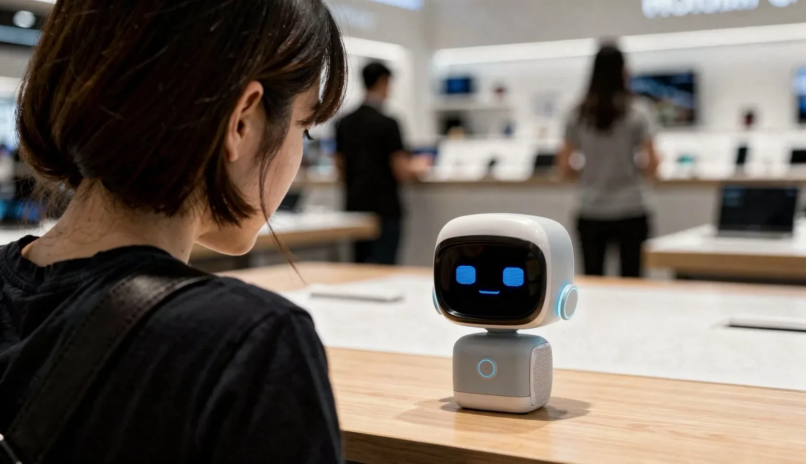 Norby AI kiosk in action — photo 10