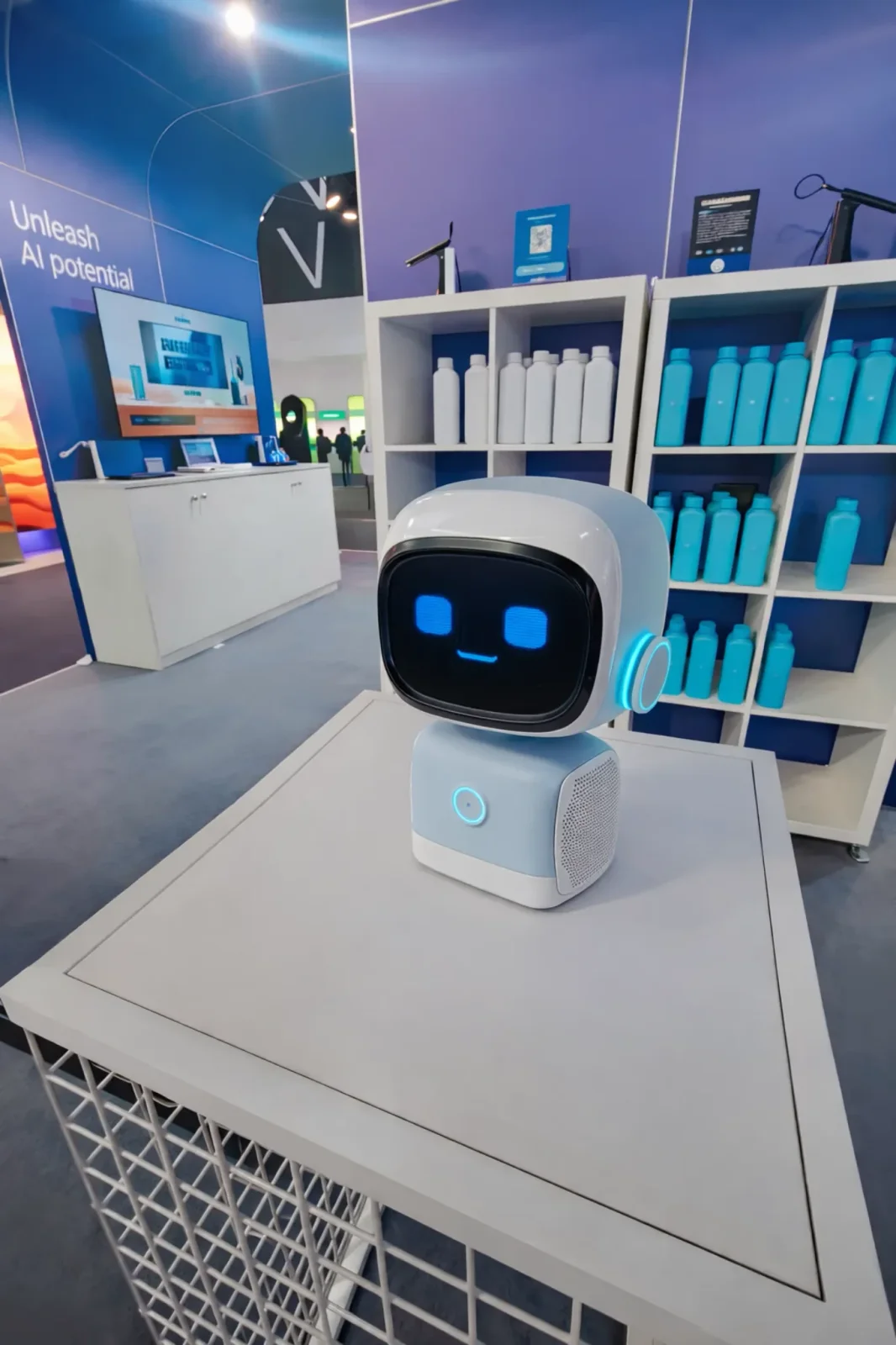 Norby AI kiosk in action — photo 19