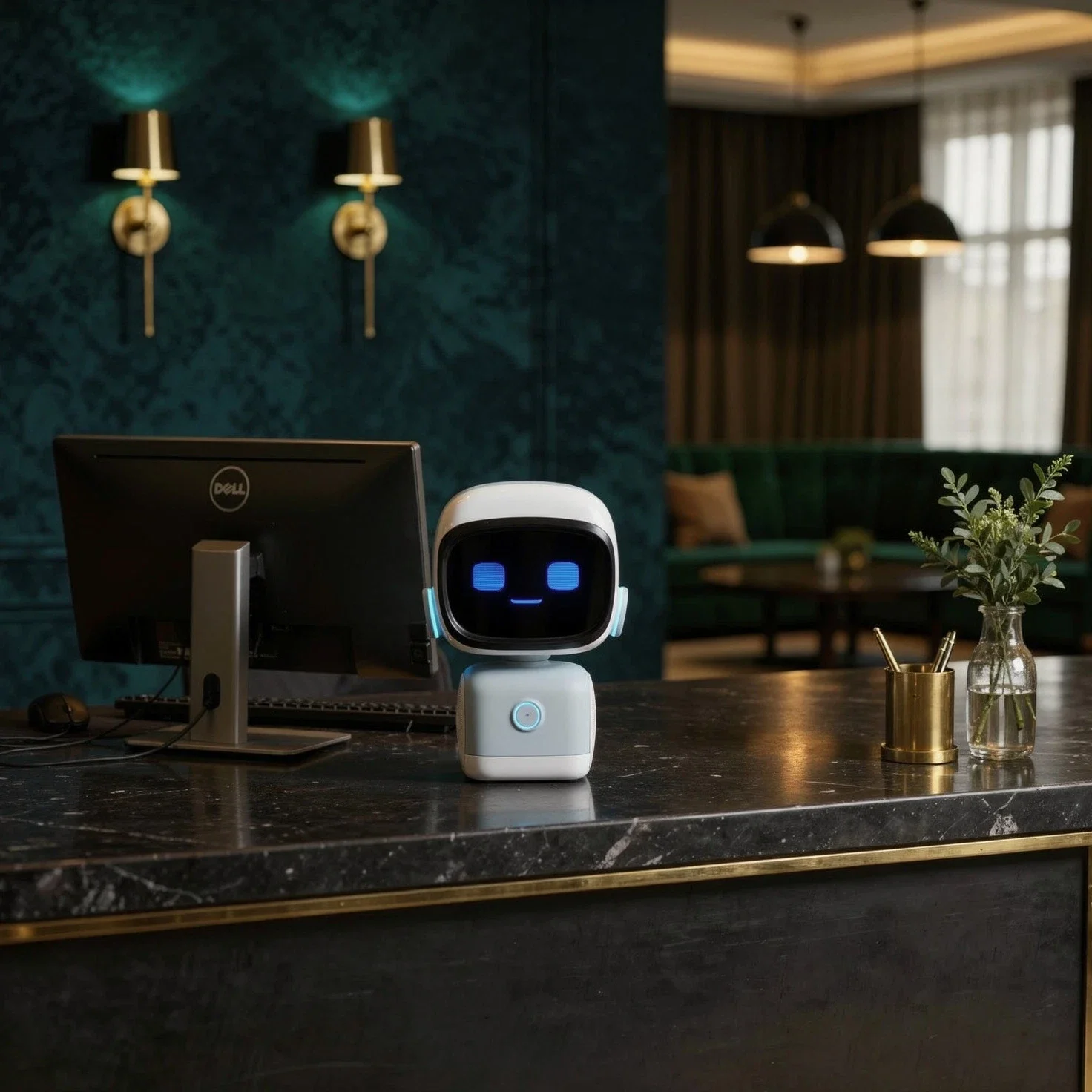 Norby AI kiosk in action — photo 13